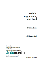 Arduino Programming notebook.