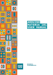 ARDUINO MATERIA 101 user MANUAL