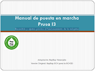 Manual de puesta en marcha Prusa I3