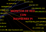 Monitores de red desde terminal. (Raspberry PI)